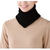 Selvan Ceramic Far Infrared Neck Warmer (Serum), Black
