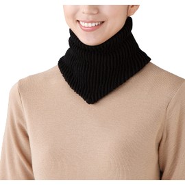 Selvan Ceramic Far Infrared Neck Warmer (Serum), Black