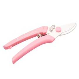 Sakagen 10145 Pruning Shears, Hand Created, P180, Fluorine Coating, Approx. 7.1 x 2.2 inches (18 x 5.5 cm), Made in Japan, Pink