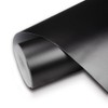 AutoSpeed Matte Flat Black Vinyl Film Wrap Sticker Decal Bubble