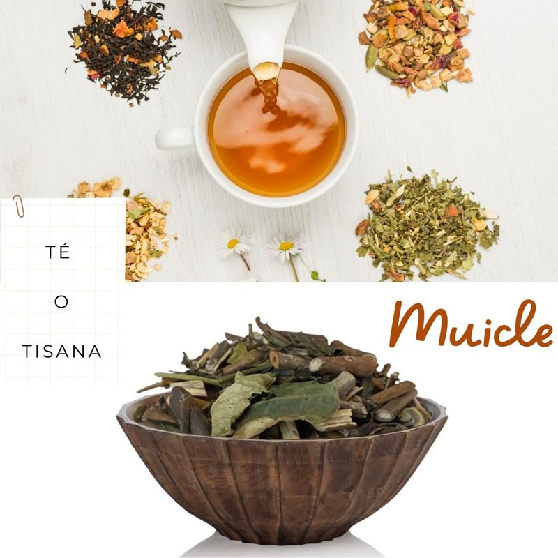 Muicle - 150 gr de té 100% Natural, Tisana Organica