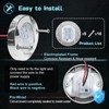 UCINNOVATE 8x LED Round Boat Lights, Navigation Light, Courtesy Lights,