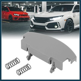 TUCKBOLD 3B0868445 Car Armrest Cover Latch Clip Center Console Lid Catch Replacement for VW Polo 2015-2018 Gray Automotive Parts