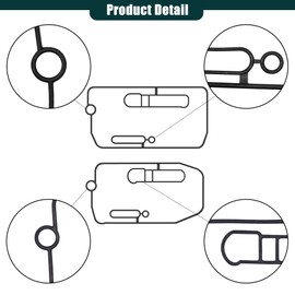 OXCANO Carburetor Mid Body Rebuild Kit 18-7968 Compatible with Honda FCR KX YZ WR 250F 450F CRF 250R 450R RMZ, Compatible with Yamaha 250F 450F Replace 68-4621