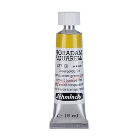 Schmincke Horadam 14537006 Watercolour Glaze Gold Green 15 ml
