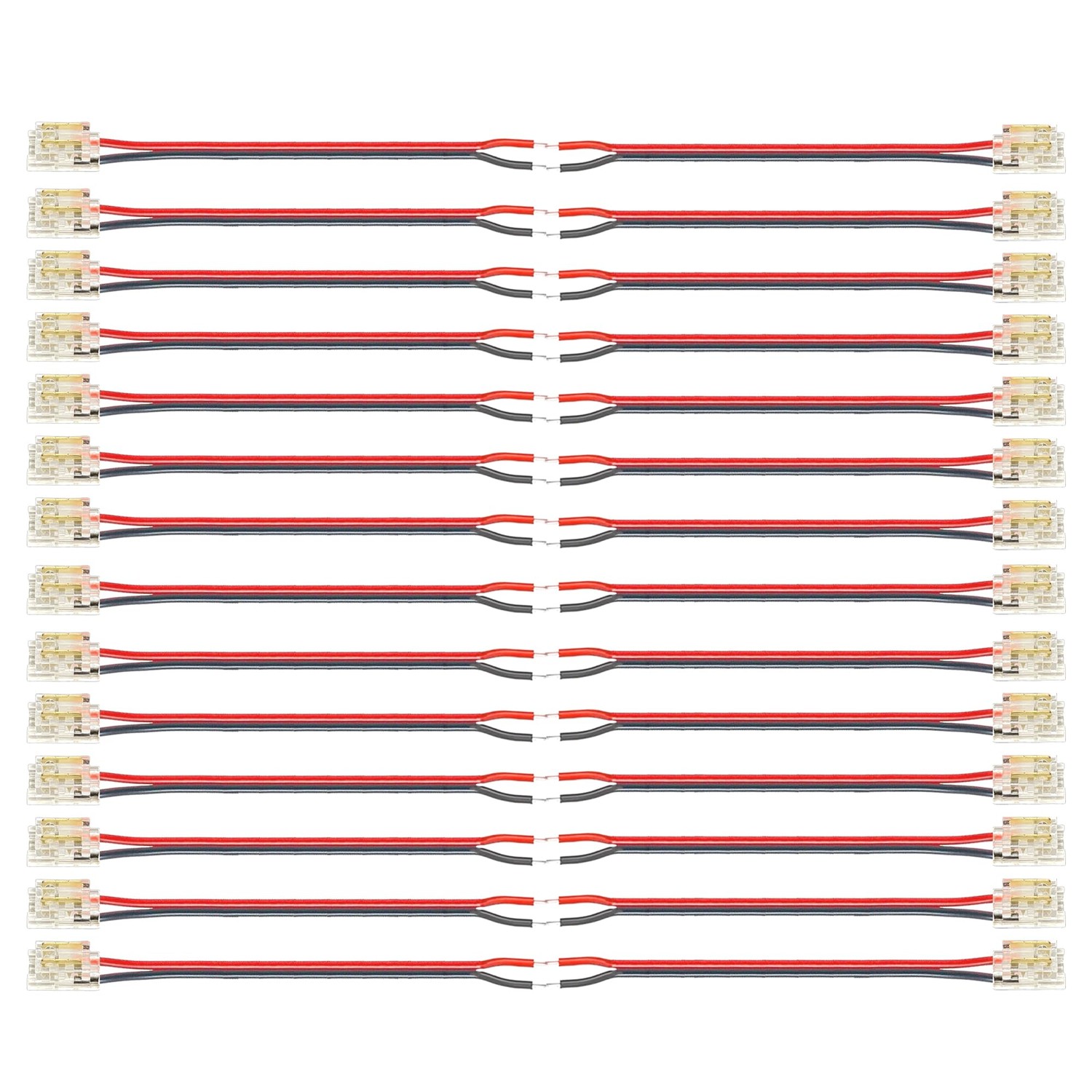 Clearhill 5mm 2Pin 20PCS Press-in Assembly COB Led Strip Connectors ...