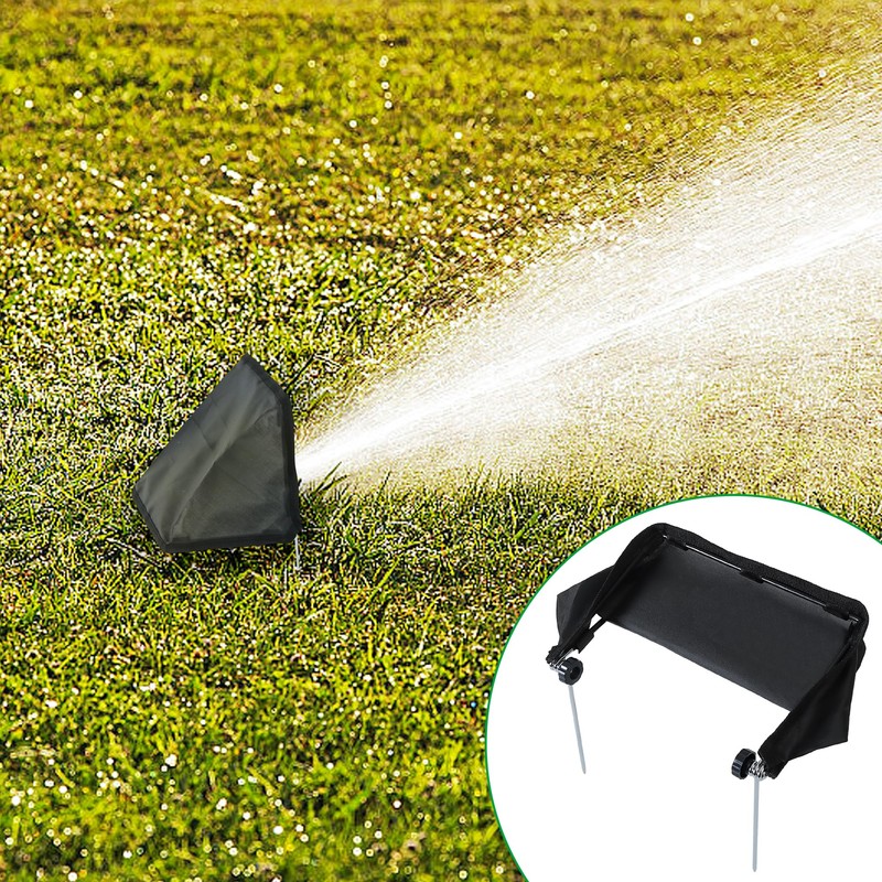 2pc Sprinkler Guards for Overspray, Lawns Splash Shield to Prevent