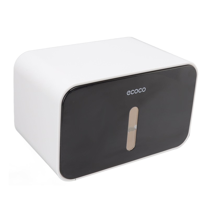 Toilet Paper Roll Box Cover Waterproof Punch Free Prevent Corrosion