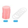 PATIKIL 70mm Regular Mouth Plastic Mason Jar Lids, 1Set/6 Pack