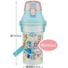 Skater PSB5SANAG-A Pretty Cure Water Bottle, 16.9 fl oz (480