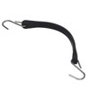 10Pcs Tie Down Cords,10in Bungee Cords, Black Rubber Heavy Duty