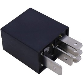 DVPARTS Black Relay Compatible with Hella 4RD931524-02, 4RD 931 524-02, HL87416, Tyco VFM-15F41-S01, 4RD931524-02, AZ988-1CT-12DC1R, 4RD 931 524-02
