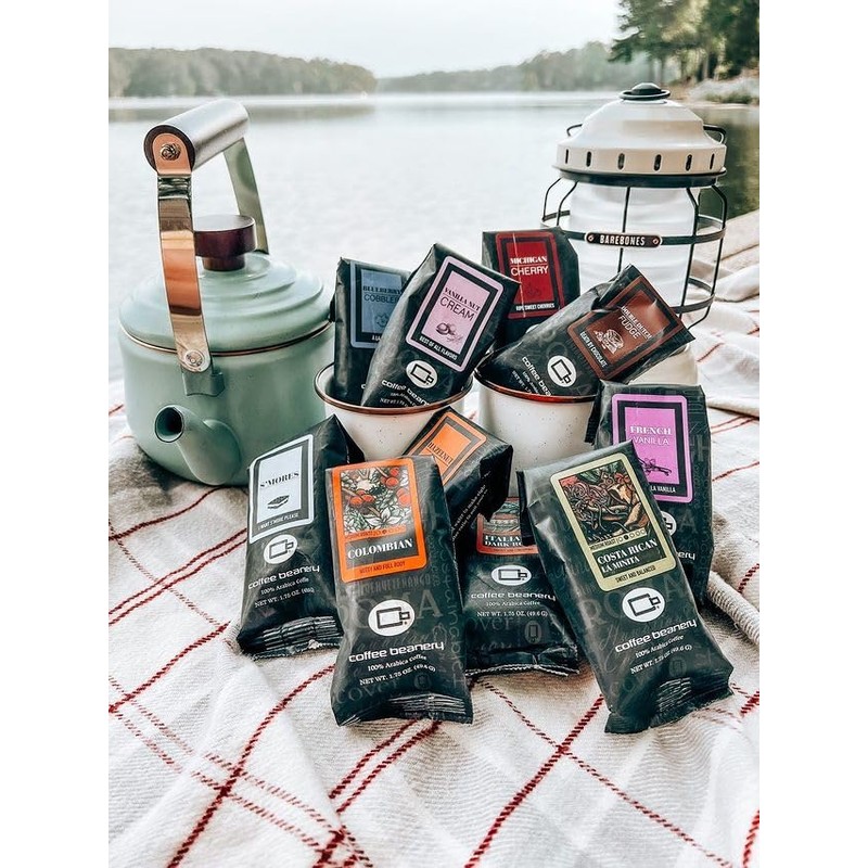 Coffee Beanery Sea Salt Caramel Flavored Coffee - 1.75oz Try-Me-Coffee-Sampler