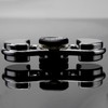 Spin Gear Metal Cross Hand Spinner (Gunmeta)