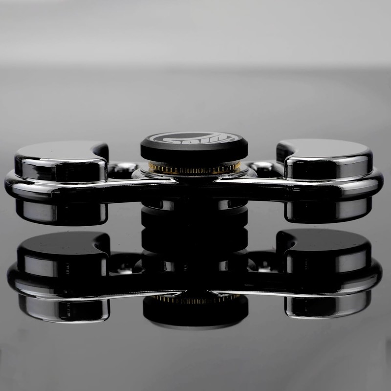 Spin Gear Metal Cross Hand Spinner (Gunmeta)