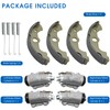 M MATI Front Brake Wheel Cylinders Left&Right All Four with
