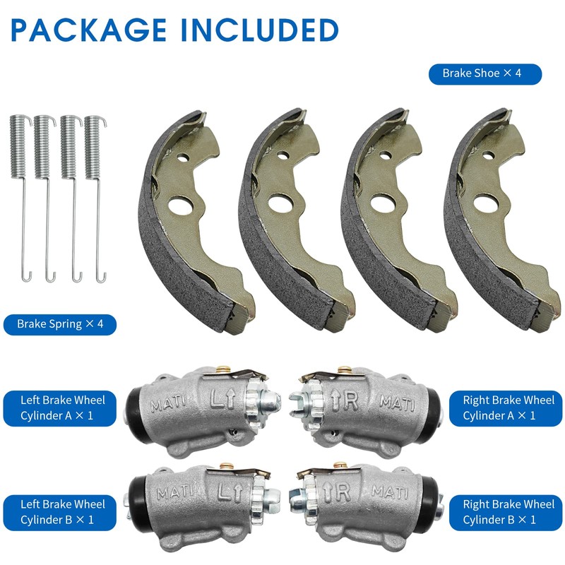 M MATI Front Brake Wheel Cylinders Left&Right All Four with