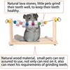 Chinchilla Wood Ledges Hamster Stand Platform Small Animal Climbing Toys