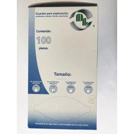 DL Guante De Exploración Estéril Chico