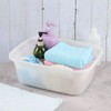 Cand 16 Quart Wash Basin Dish Pan, 3 Pack Kitchen