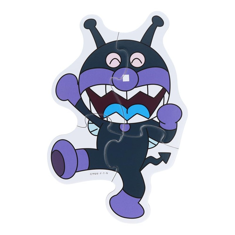 Sunstar Stationery Anpanman First Jigsaw Puzzle Step 1 Kiro 5280009A