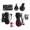 Bewinner Dash Cam Front and Rear (2K+1080P), 3 Inch Screen