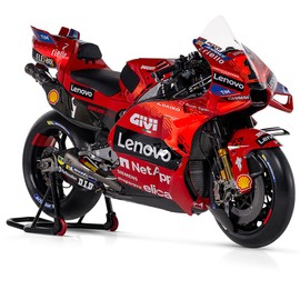 Bburago 1/18 Scale 36396 - Ducati Desmosedici GP23 Motorcycle Moto GP - #1 F. Bagnaia