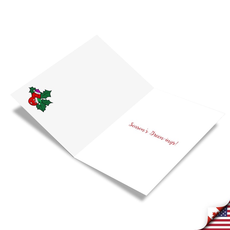 The Best Card Company - 12 Funny Pun Christmas Cards