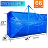 66 Gallon Extra Large Storage Bags, Huge Moving Bags Heavy