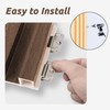 WPC Slat Wall Paneling, Modern Accent 3D Wall Panels, 8-Piece