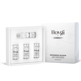 Hyaluronic Acid Facial Serum with Massage Roller – 4-Pack Moisturizing Facial Essence Set, Professional Hydrating Skincare for Women