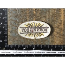 Big Boy Vintage BOB'S BIG BOY Hamburgers Restaurant Company Logo Iron-On Patch Twill