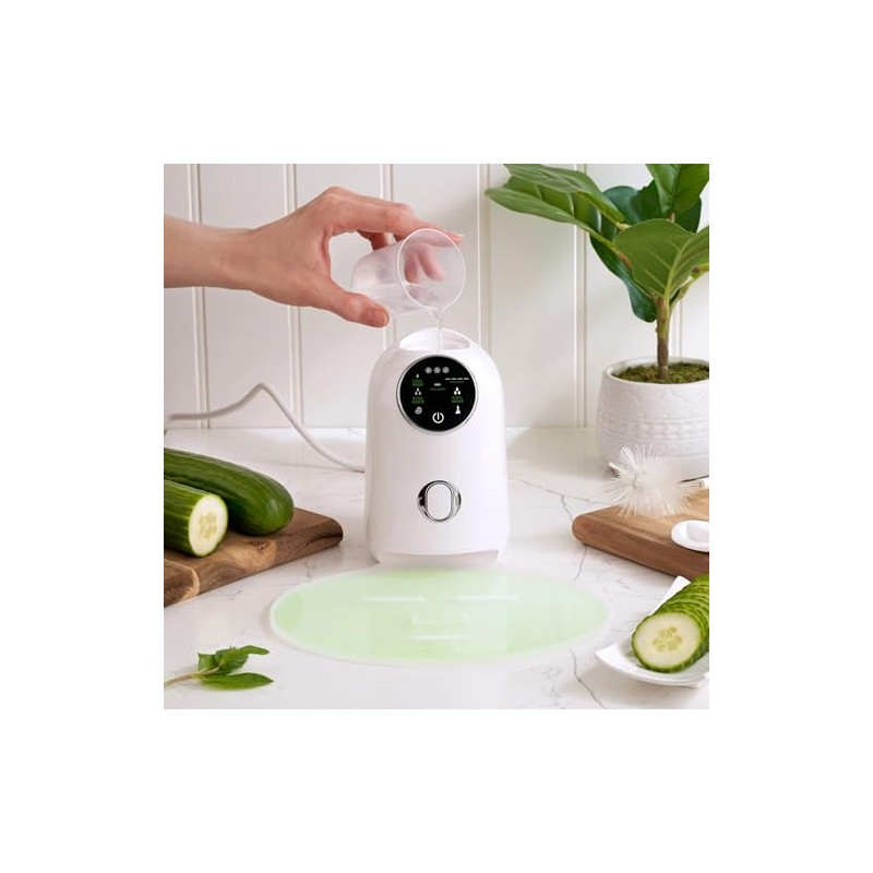 Máquina para Mascarillas Faciales DIY con Frutas y Verduras