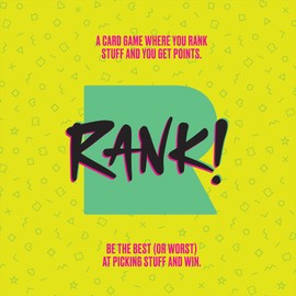 Lifeway Rank! Card Game Where You Rank Stuff and You Get Points: Be The Best (or Worst) at Picking Stuff and Win