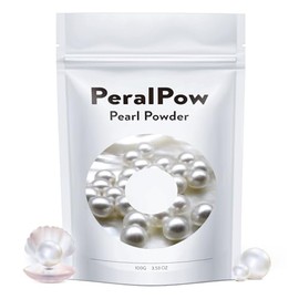 Polvo De Perla Orgánico 100 G 100% Natural Cuidado De La Piel Casero Antienvejecimiento Minimiza Los Poros Calma(100 G)