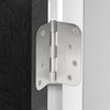 Cauldham (12 Pack) Heavy-Duty 4" Interior Door Hinges with 5/8"