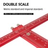 Joywayus Aluminum Alloy Cabinet Hardware Jig Drill Punch Locator Guide