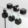 Organizador De Cables Con Clips Magnéticos Para Escritorio Y