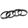 X AUTOHAUX Centring Rings Plastic Wheel Hubs Wheel Bore Centre