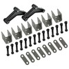 HECASA Trailer Leaf Spring Hanger Kit for Double Eye Springs