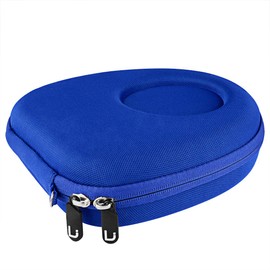 Linkidea Headphones Carrying Case Compatible with JBL Tune 600 BTNC, Tune 570BT, Tune 560BT, Tune 520 BT Case, Protective Hard Shell Travel Bag with Cable, Charger Storage (Blue)
