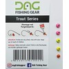 FishUp Tungsten and Hooks with Eye Size 5