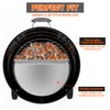 Onlyfire Stainless Steel Detachable Grill Drip Pan for Weber 22"