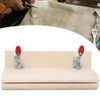 HandStitched Sewing Horizontal Leathercraft Wooden Table Clamp Stitching Tool for