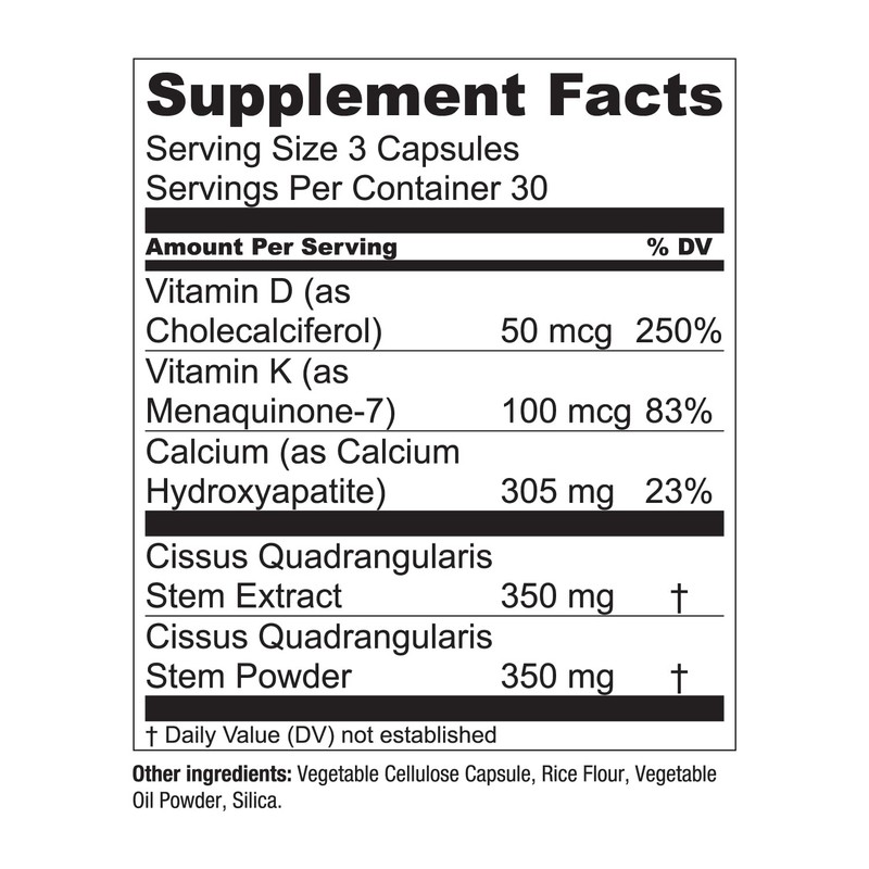 Essential Elements Bone Boost Health Supplement - Bone Support and