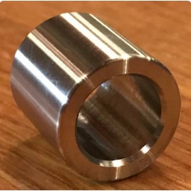 (1 pc) EXTSW 1/2” ID x .790” OD x 3/4” Thick 316 A4 Stainless Shaft Spacer