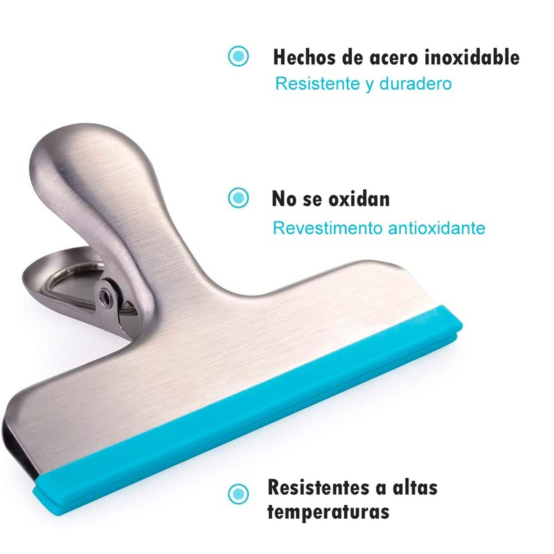 U Chef Set de 12 Clips para Bolsas Cubiertos de