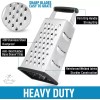 Zulay Cheese Grater with Easy Grip Handle