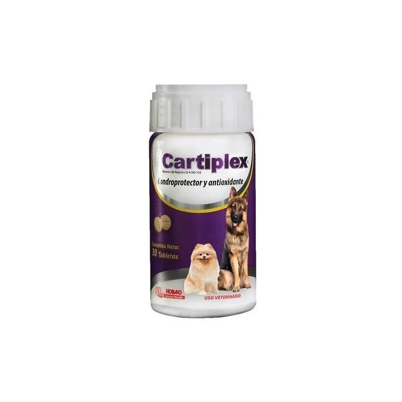 Cartiplex 30 Tabs Holland Condroprotector Perro