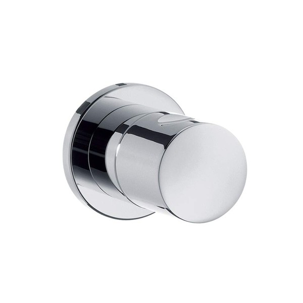 hansgrohe 15972000 Shut-Off Valve S for Concealed Installation, Chrome, Silver